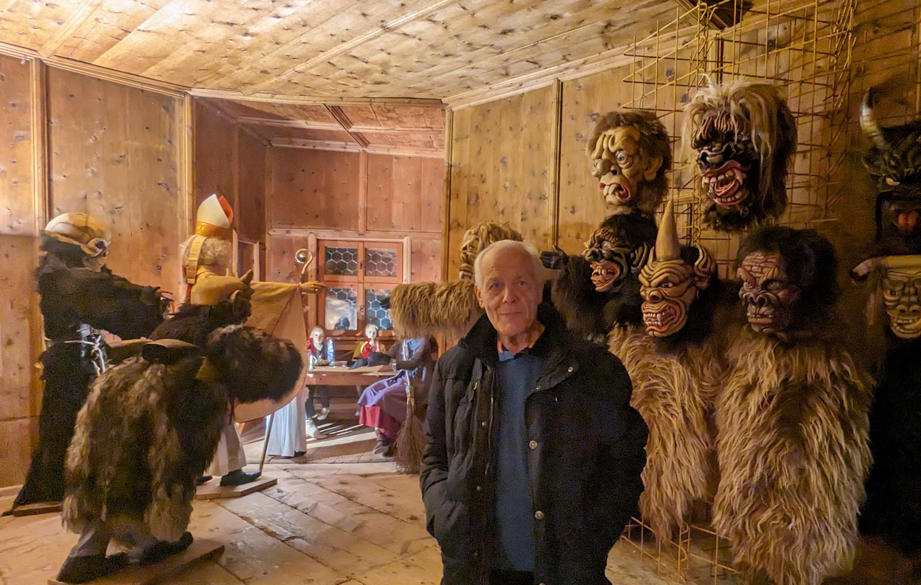 Krampus Pionier Konrad Gl&auml;nzer Foto: Knorr