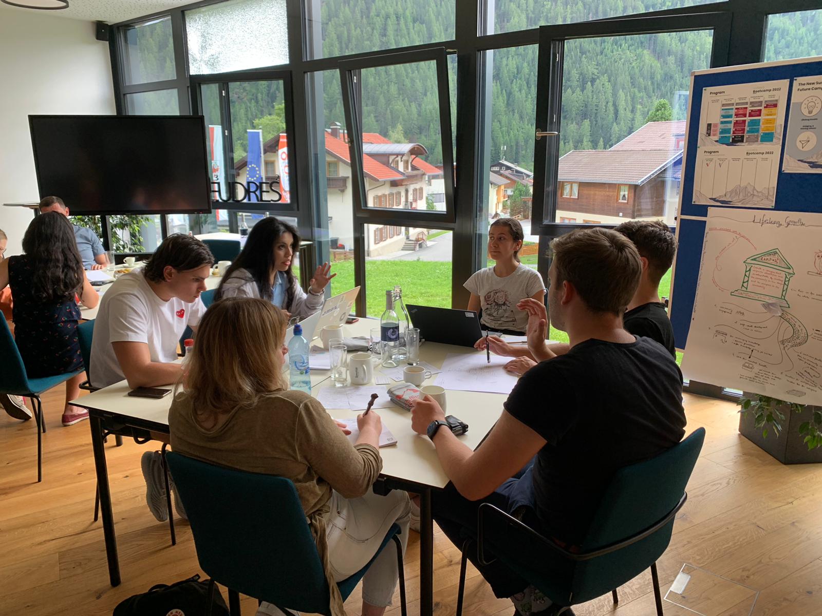 Die Deferegger Bergwelt sorgte zus&auml;tzlich f&uuml;r Inspiration