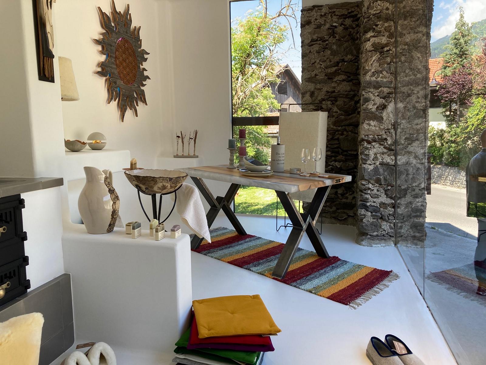 Blick in den Stadl-Schauraum. Foto: Stangl