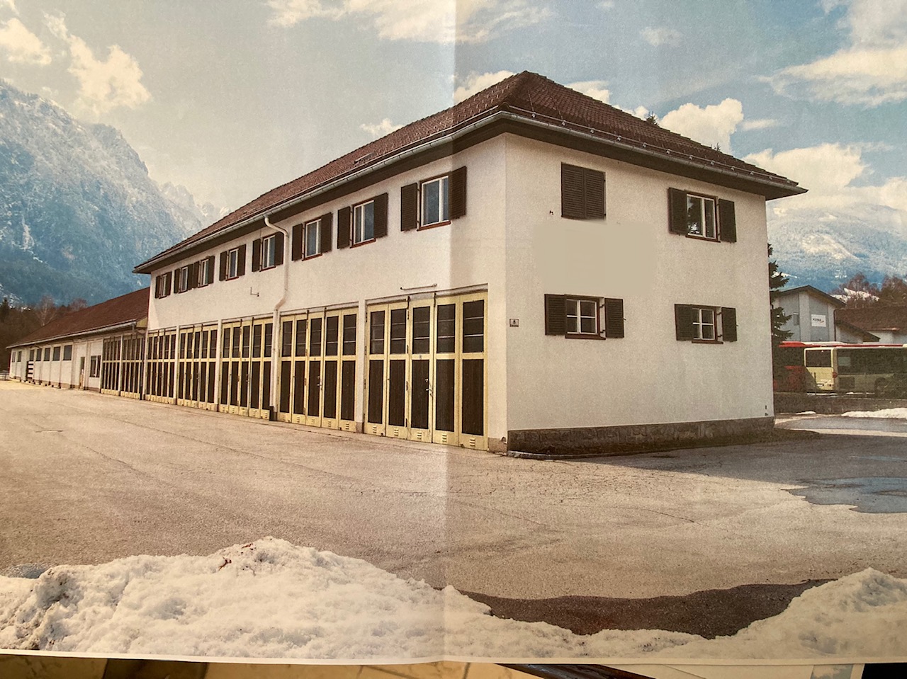 Die ehemalige Tiwag-Halle in der Peggetz wird von der Stadt als Depot und Lagerhalle genutzt, Bild: SP&Ouml; Lienz