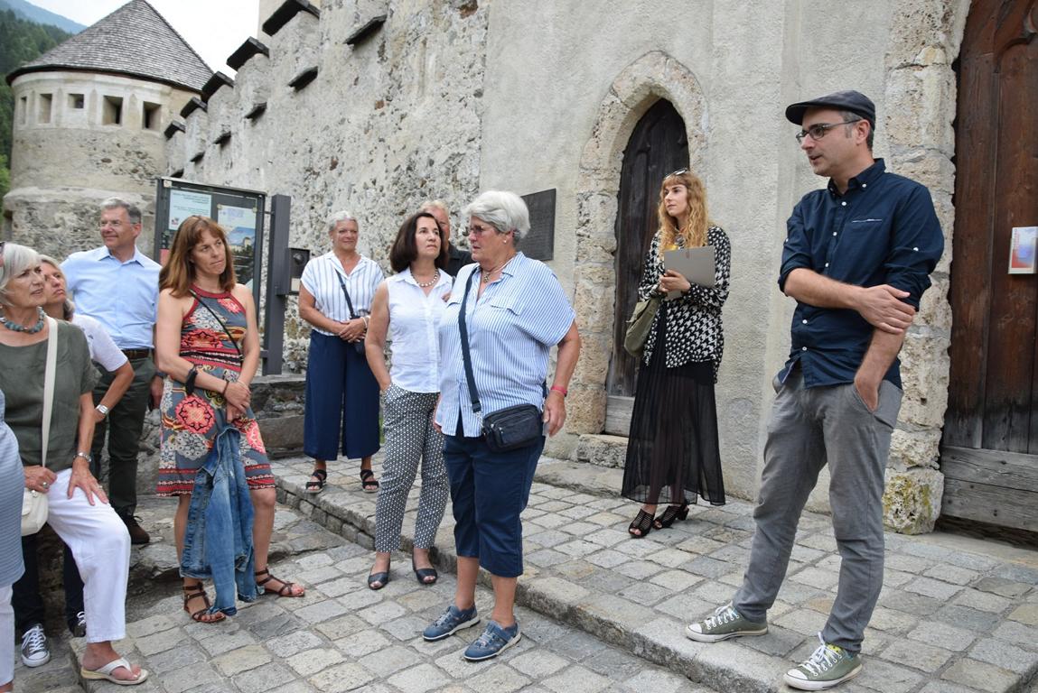 F&uuml;hrung auf Schloss Bruck, Foto: Club Osttirol
