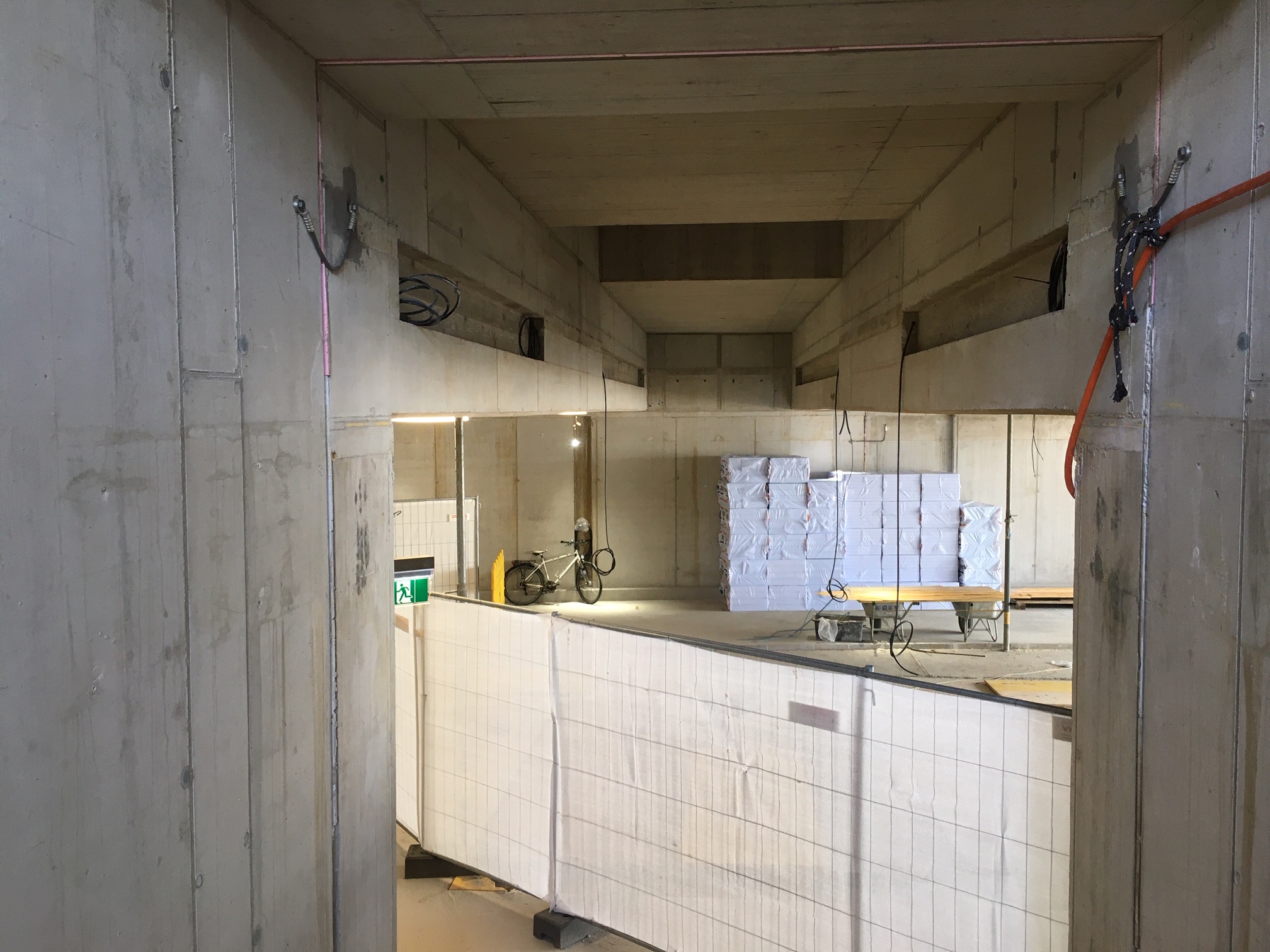 Unterf&uuml;hrung zwischen Gleis 3 und 4