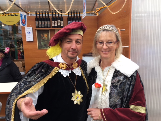 Auch das Sillianer Grafenpaar Daniela I. und Ernst I. statteten den Kiwanis einen Besuch ab, Foto: Stangl