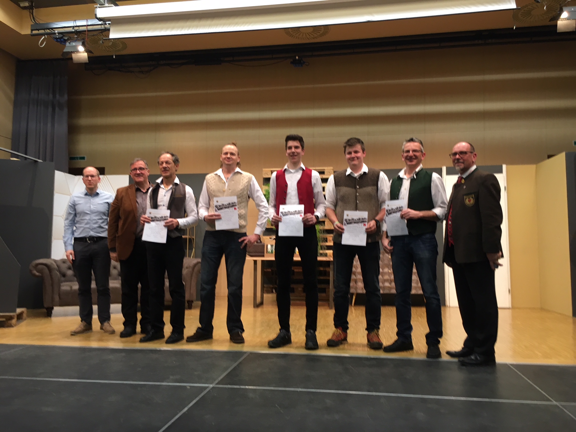 Das Bl&auml;serQuintett der MK Ainet ist ebenfalls beim Landesbewerb mit dabei