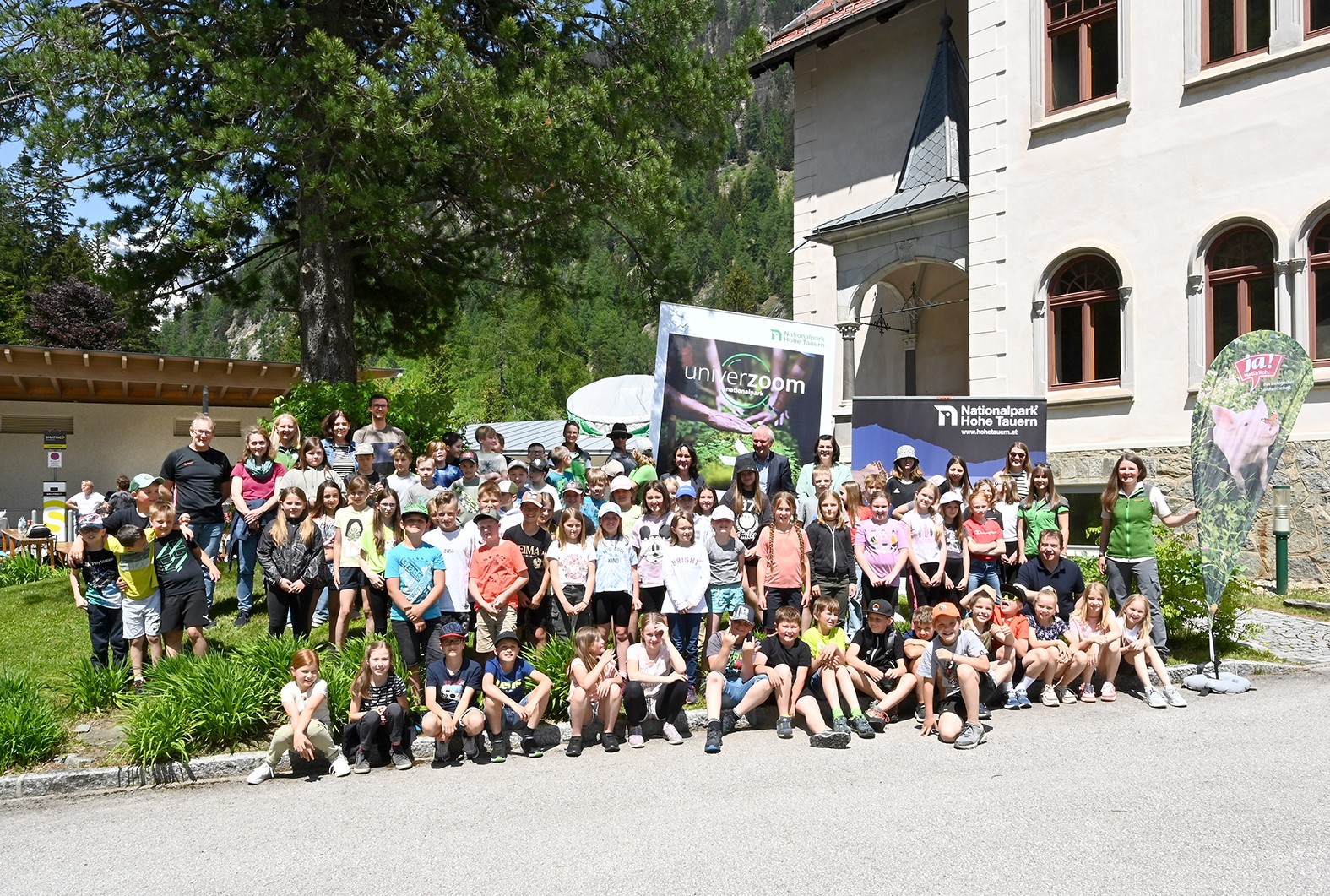 Partnerschulfest der Nationalpark-Volksschulen in Mallnitz. Foto: Peter Schober