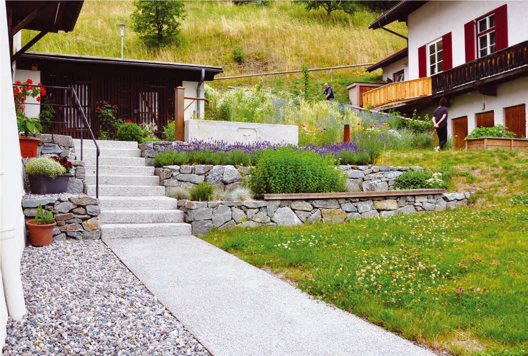 Der Pfarrgarten in Assling.  &copy; Land Tirol/Hofer
