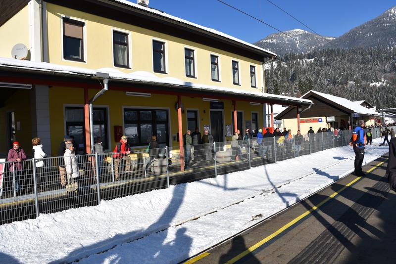 Barrierefrei wurden die Bahnh&ouml;fe zwischen Arnoldstein und Hermagor gestaltet.