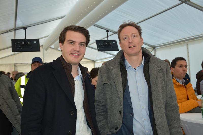 LA Luca Burgstaller, Bgm. Christian M&uuml;ller.