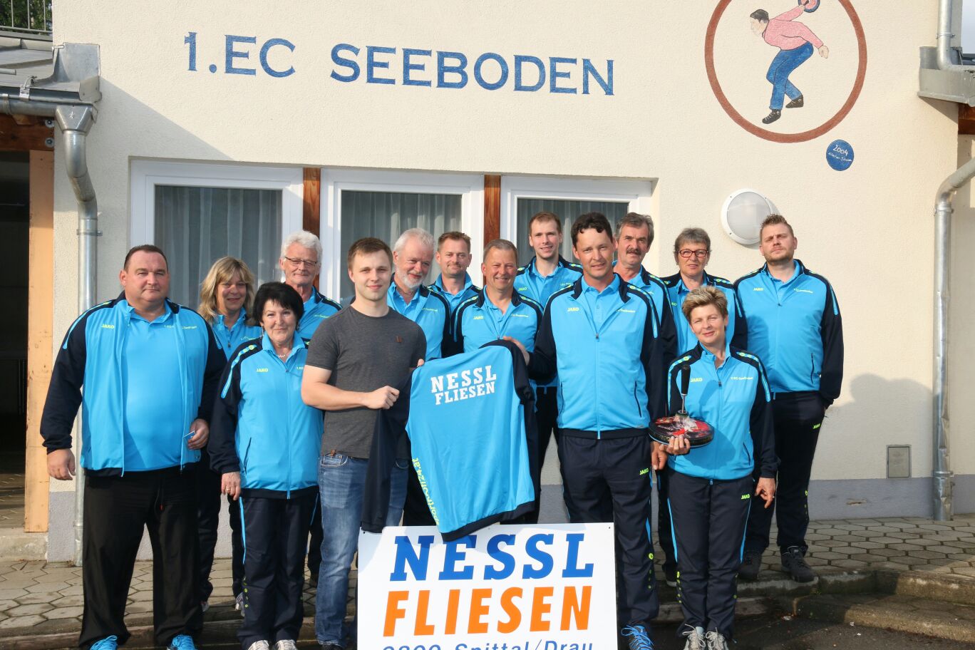 Der &bdquo;1. EC Seeboden&ldquo; bereitet sich auf die Jubil&auml;ums-Stocksporttage vor.