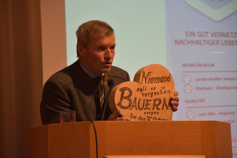 F&uuml;r eine starke Bauernschaft: Kammerrat Lugger Johann.