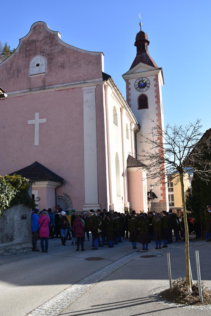 in Pfarrkirche Oberdrauburg fand K&auml;rntens erste Narrenmesse statt.