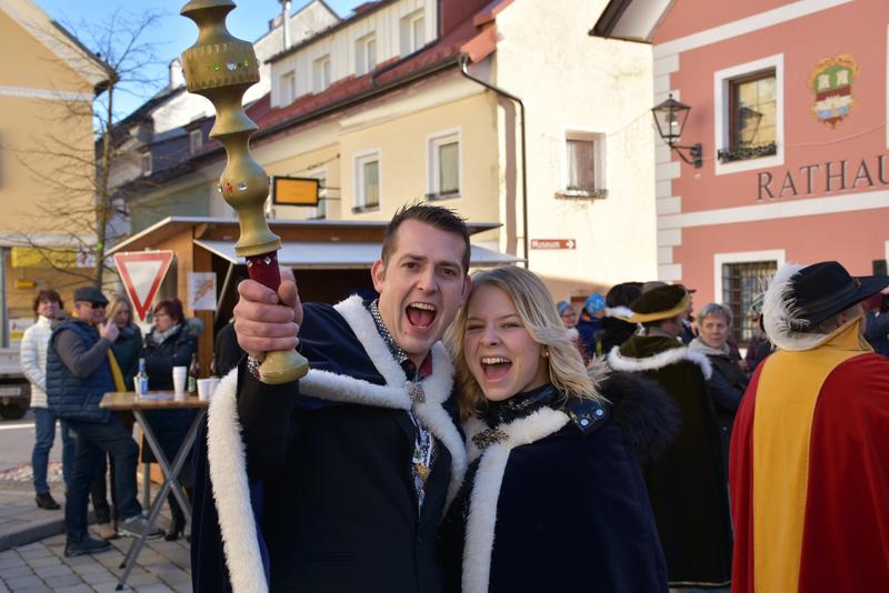 Das Prinzenpaar aus K&ouml;tschach-Mauthen.