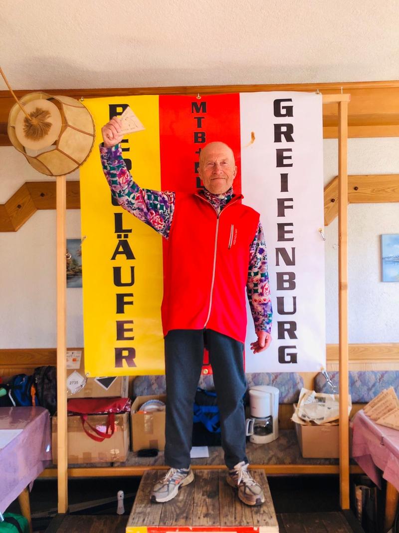 Organisator und Urgestein des Greifenburger Silvesterlaufs, Hermann Lederer.