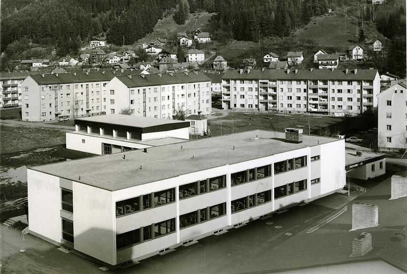 Volksschule Ost 1970. Foto Stadtarchiv Spittal