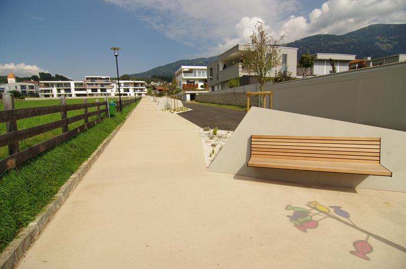 Die neue Seepromenade verbindet das Ortszentrum mit dem Seezentrum. Foto: Hellmuth Koch