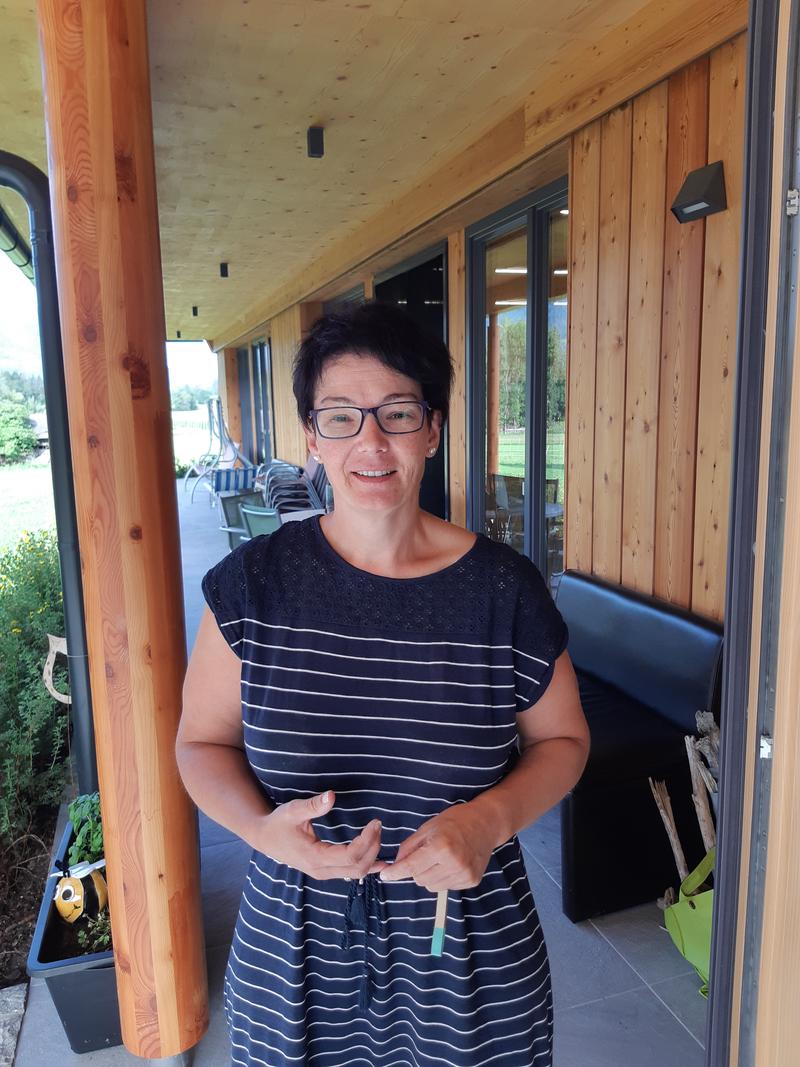 Gertraud Hartlieb (Tageswerkst&auml;tte). Foto k.brunner