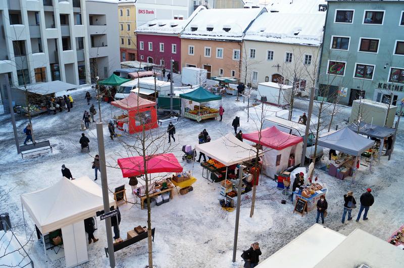 Wochenmarkt Rathausplatz