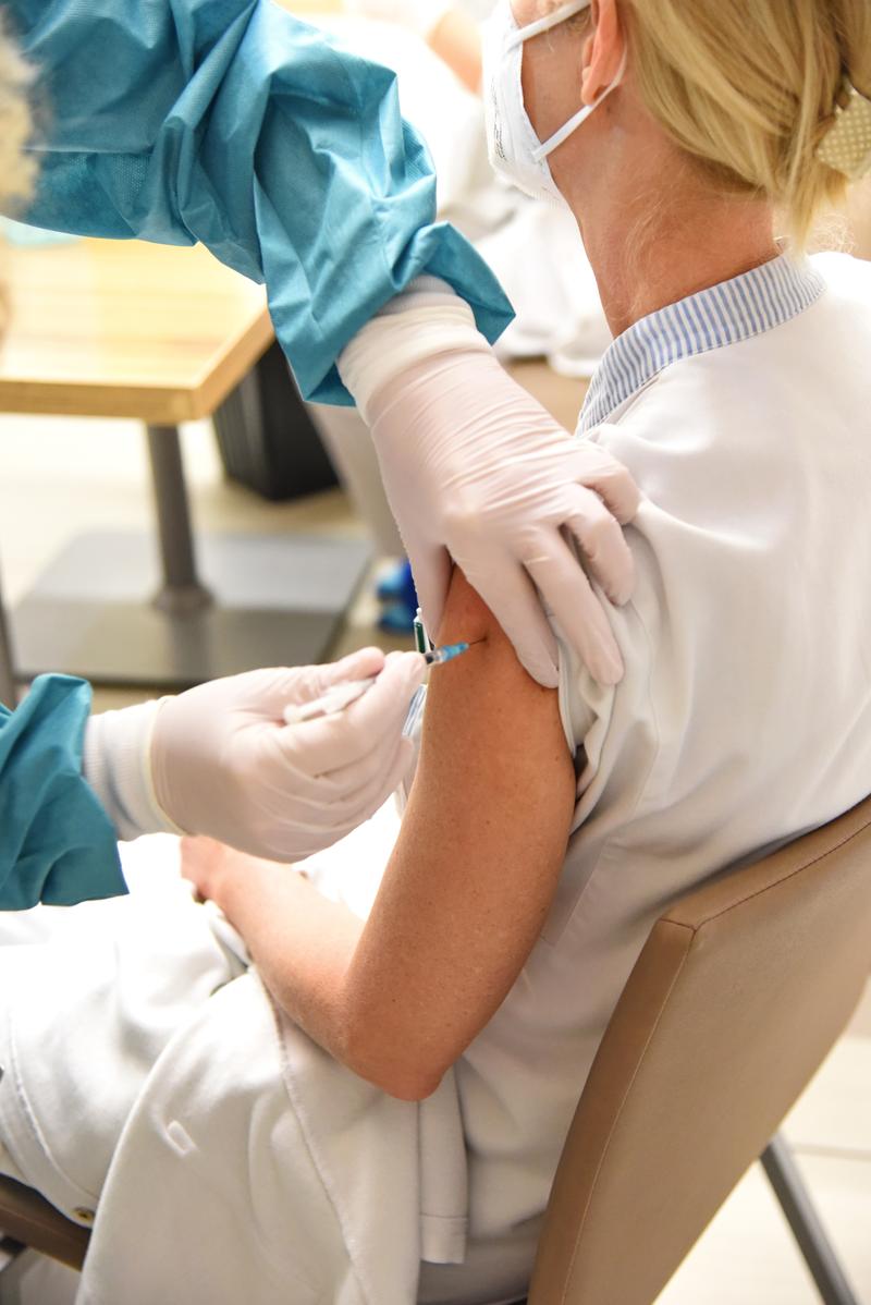 Die ersten Mitarbeiterinnen und Mitarbeitern im KH Spittal/Drau bekommen die Covid-19-Impfung.