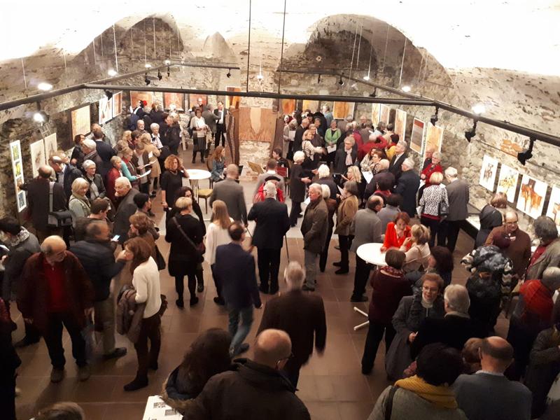 Der Salamancakeller im Schloss Porcia besteht als Galerie schon seit 40 Jahren.