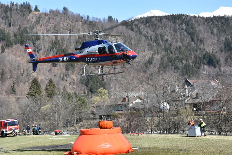 In Sachsenburg wurde das L&ouml;schwasser aufgenommen.