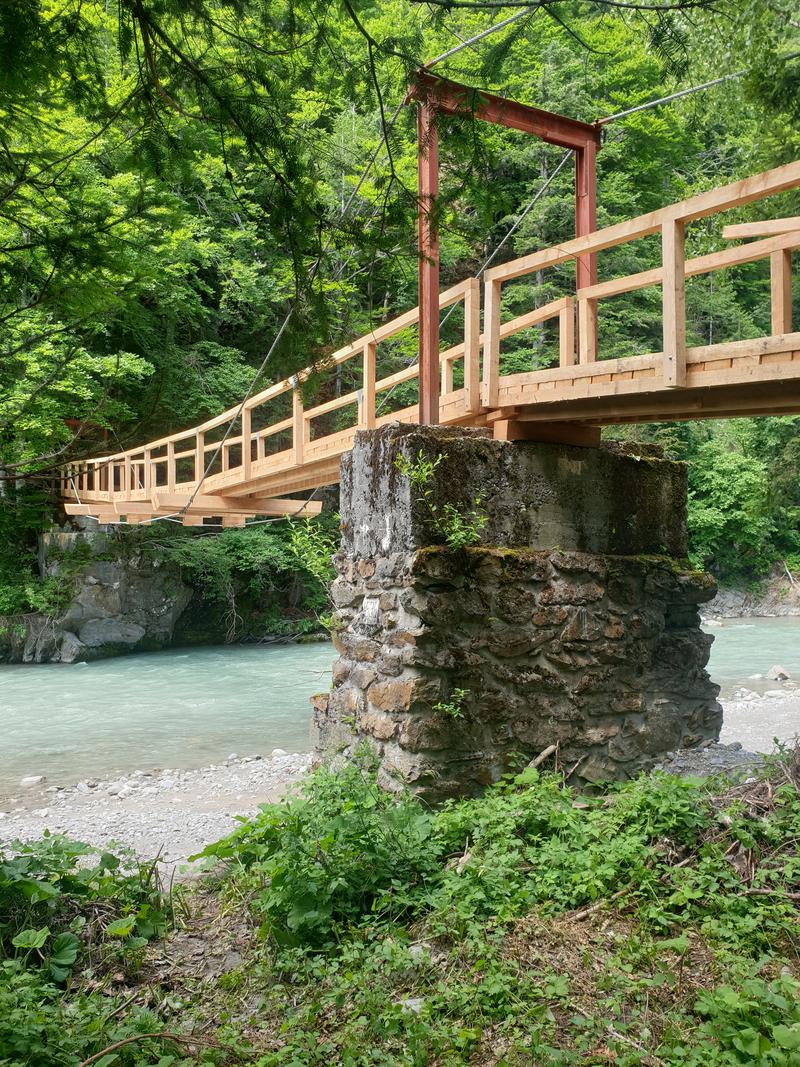 Der Aigner Steg wie neu.