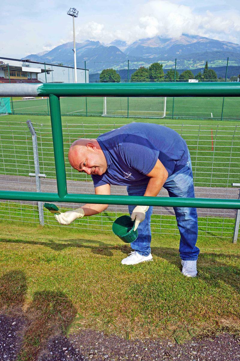 Goldeckstadion Versch&ouml;nerungsaktion