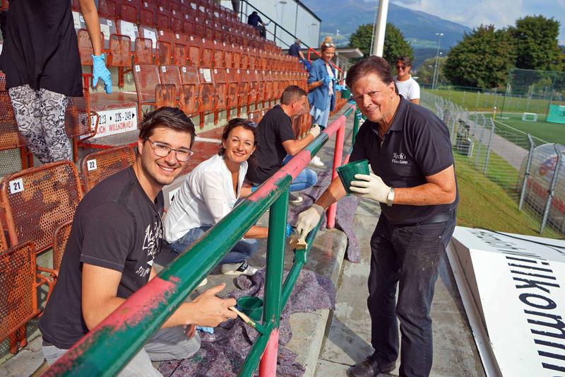 Goldeckstadion Versch&ouml;nerungsaktion