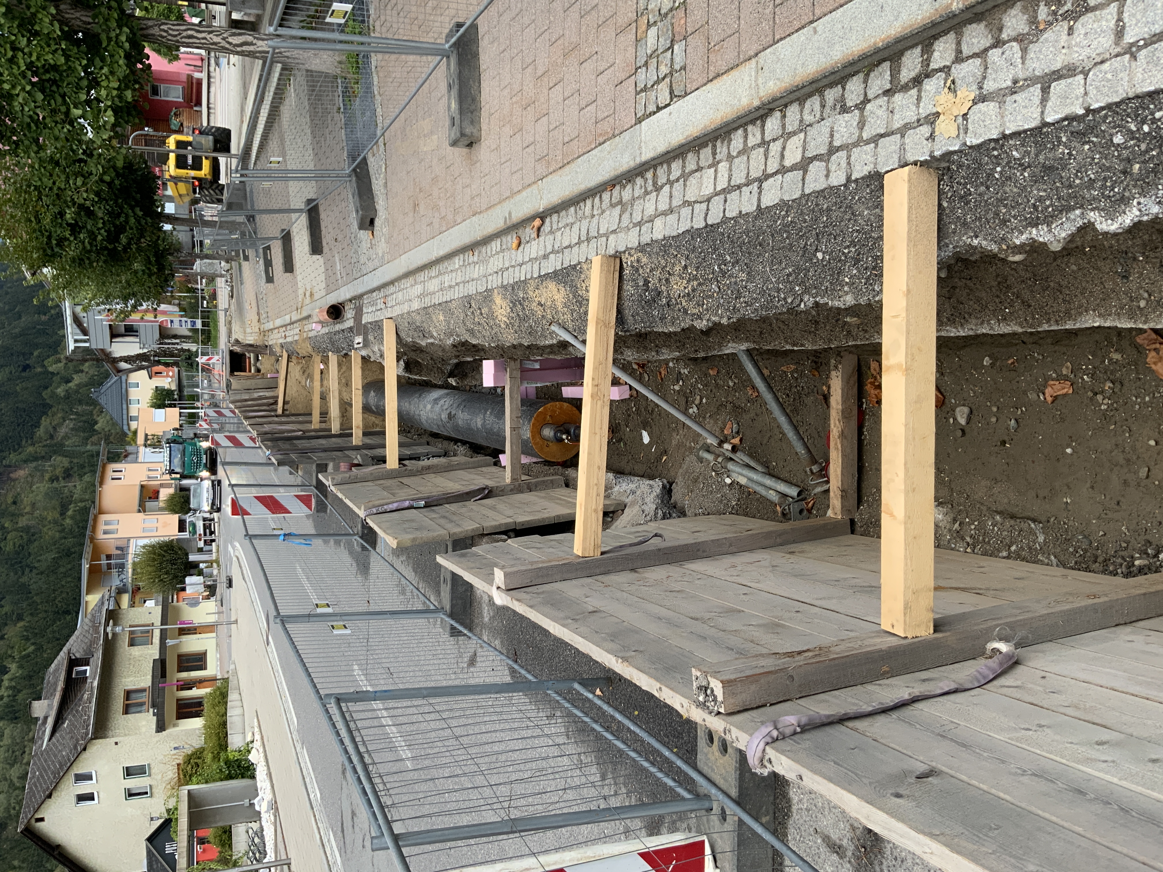 Mit den Hausanschl&uuml;ssen wurden insgesamt zehn Kilometer Fernw&auml;rmeleitung verlegt.