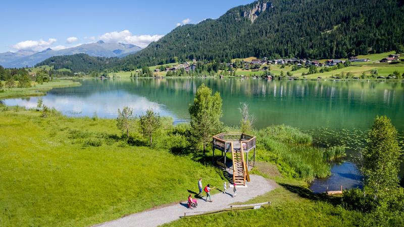 Auch die Infrastruktur am Westuferweg wurde erneuert. Foto: Weissensee.com