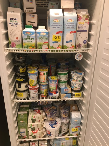 Im Togetherpoint f&uuml;llen sich zwei Mal pro Woche die Regale und K&uuml;hlschr&auml;nke. Foto: Togetherpoint Spittal/Facebook