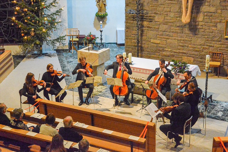 Das Streichensemble Klagenfurt-Wien.