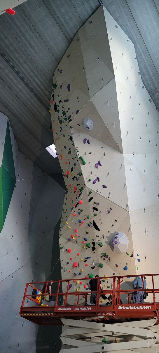 In St. Daniel entsteht die modernste Kletterhalle K&auml;rntens.