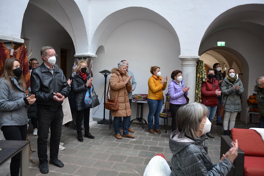 In den Wintergarten des Oberstbergmeisteramtes zog f&uuml;r drei Tage afrikanisches Flair ein.