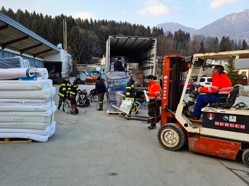 Reges Treiben am Bauhof.