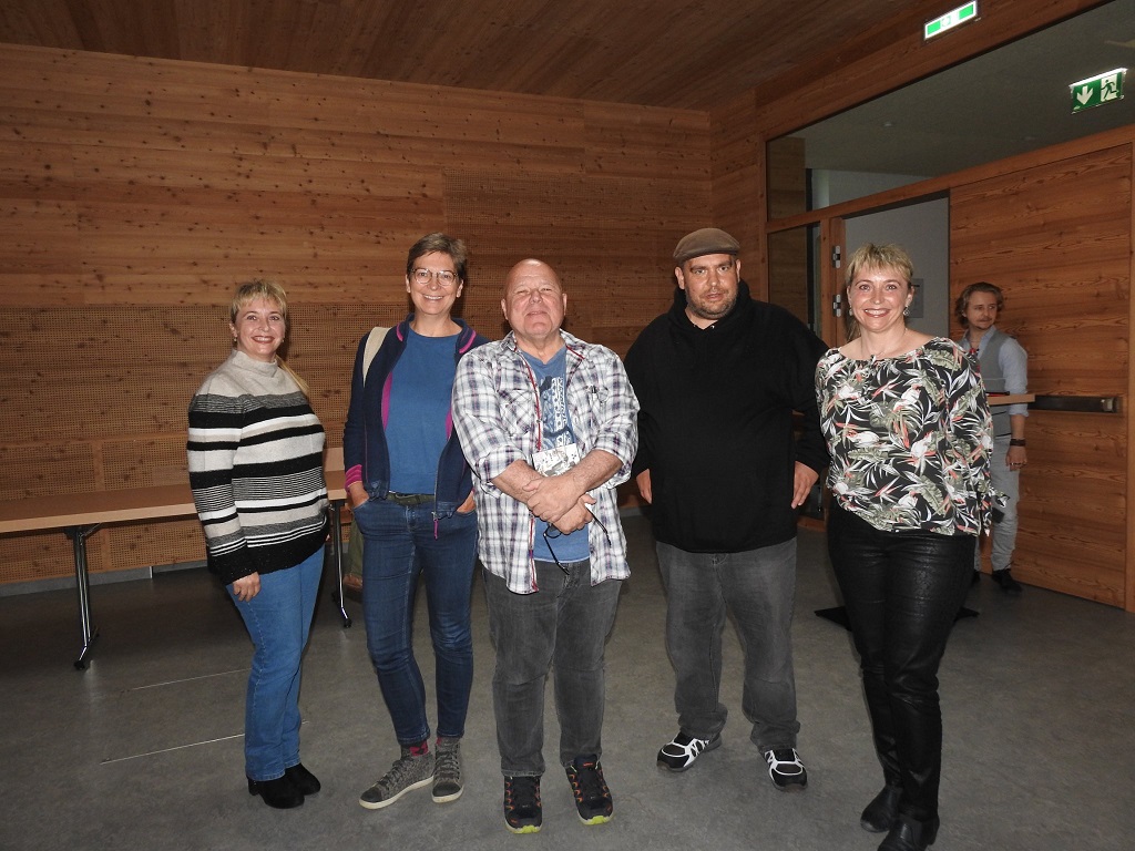 Intuition Kurzfilmfestival - das Organisationsteam.