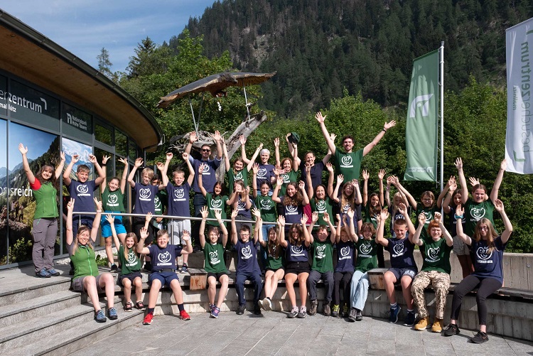 Das Besucherzentrum Mallnitz war die erste Station der Sch&uuml;ler vom Wattenmeer. Foto: Rudolf Saupper