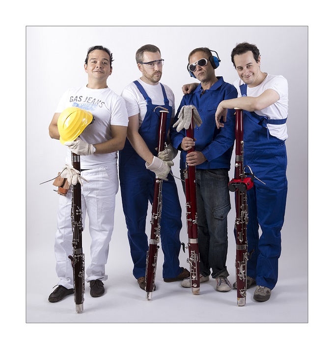 Fagotes Locos. Foto: Nancy Horowitz