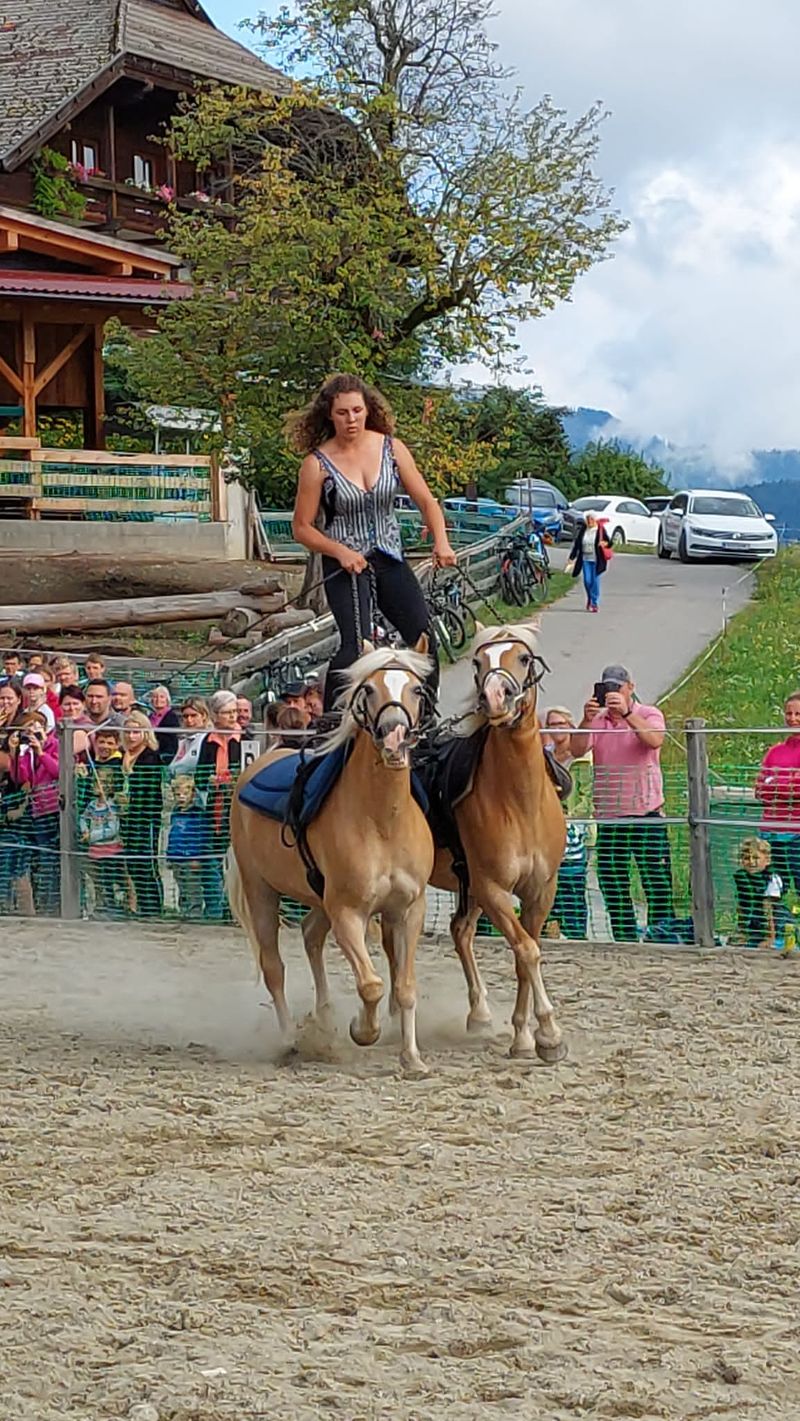 Die "Ungarische Post" war besonders beeindruckend. Helena Jesche in Aktion.