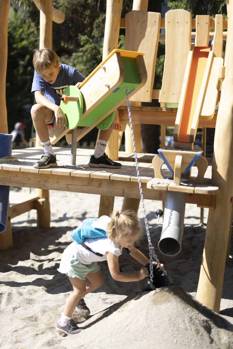 Kinderspielplatz Moosalm. Foto: Martin Lugger