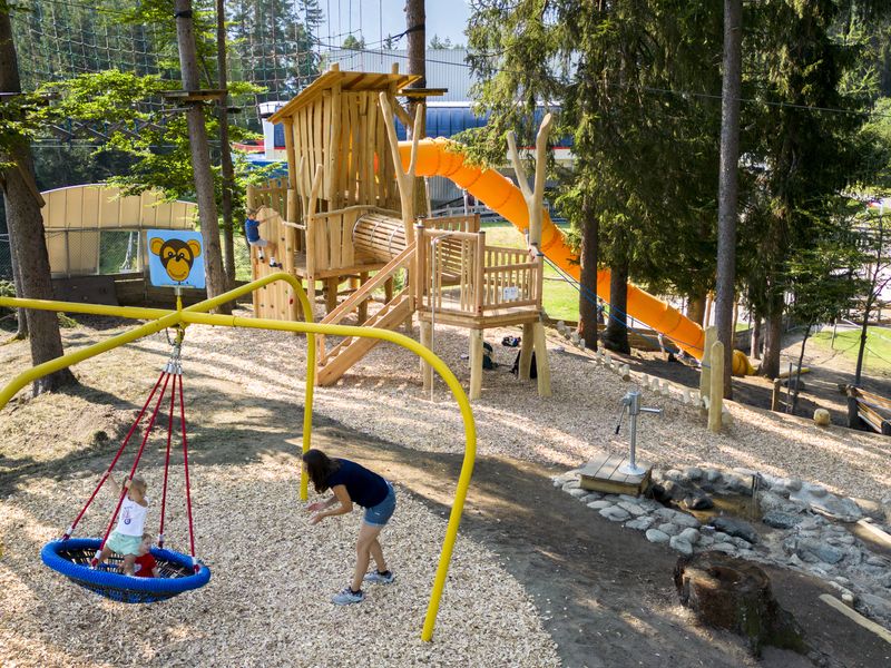 Kinderspielplatz Moosalm. Foto: Martin Lugger