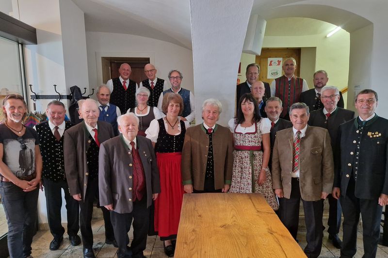 Im FAZ M&ouml;llbr&uuml;cke traf sich der K&auml;rntner S&auml;ngerbund zur Jahreshauptversammlung.