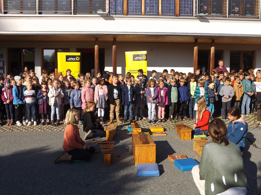 Zum Start der Aktionswoche wurde auch musiziert.