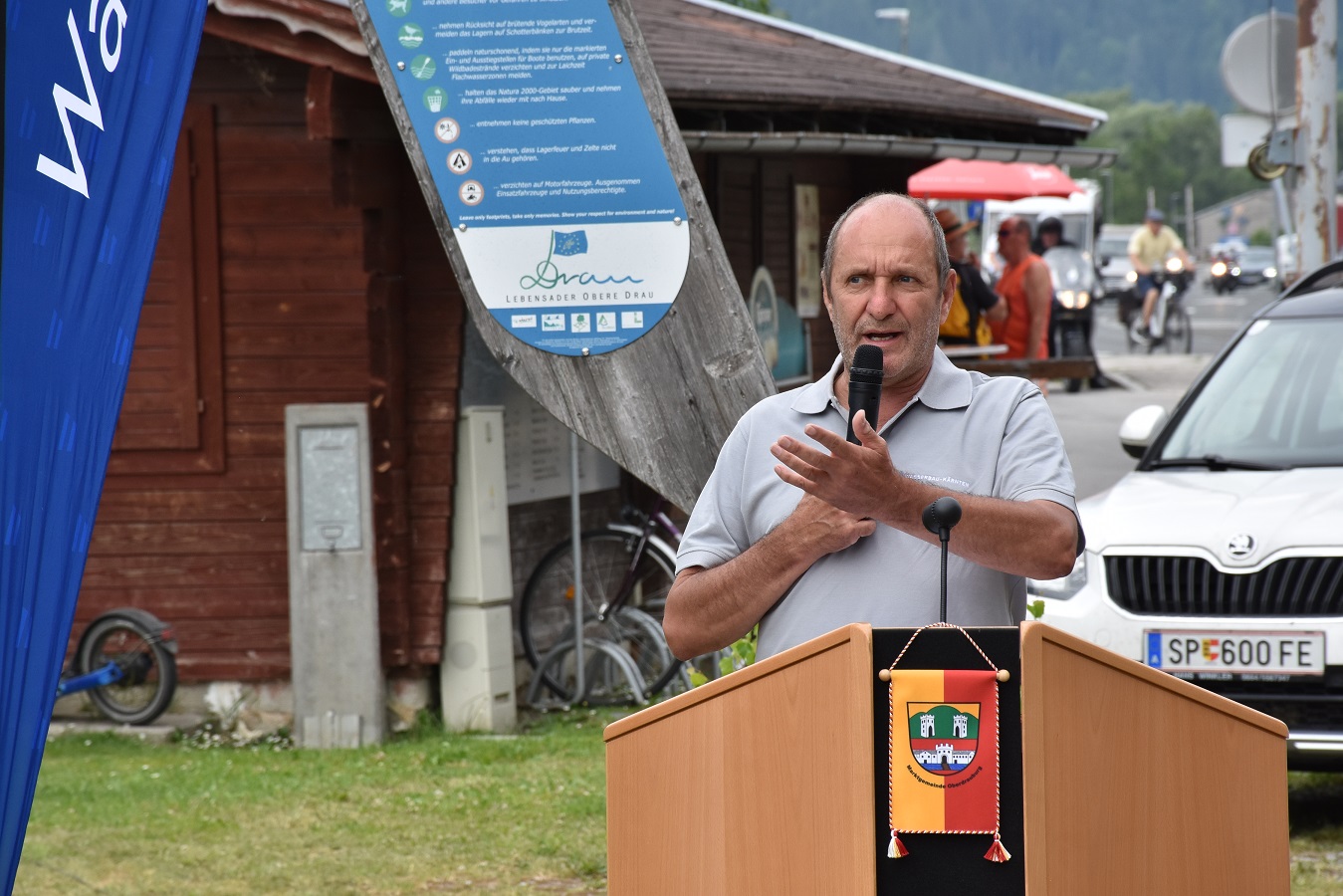 Projektleiter Herbert Mandler.