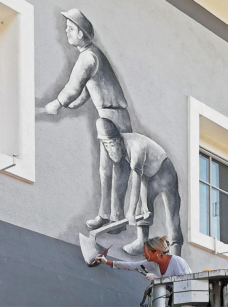 Obervellach Kunstw&auml;nde