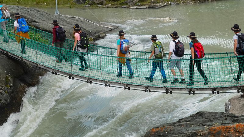 Junior Ranger unterwegs im Nationalpark Hohe Tauern. Foto: Verena Rupitsch
