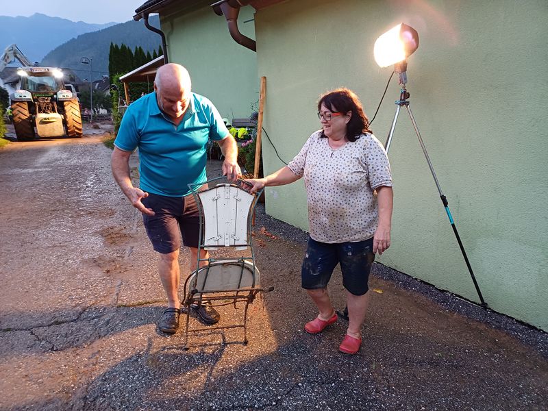 Glimpflich kamen Peter und Regina Lanz davon.