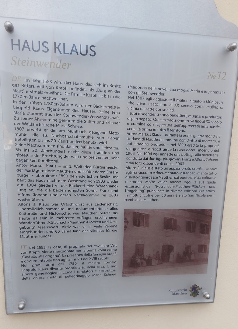 Haus Steinwender. Foto k.brunner
