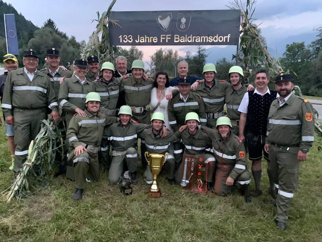 Den zweiten Platz im Cupfinale holten sich die Baldramsdorfer.Fotos: Walter Egger/BFKDO Spittal