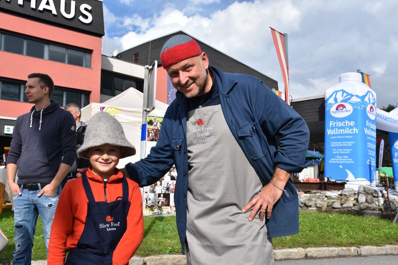 Der Edelgeisler und Junior.