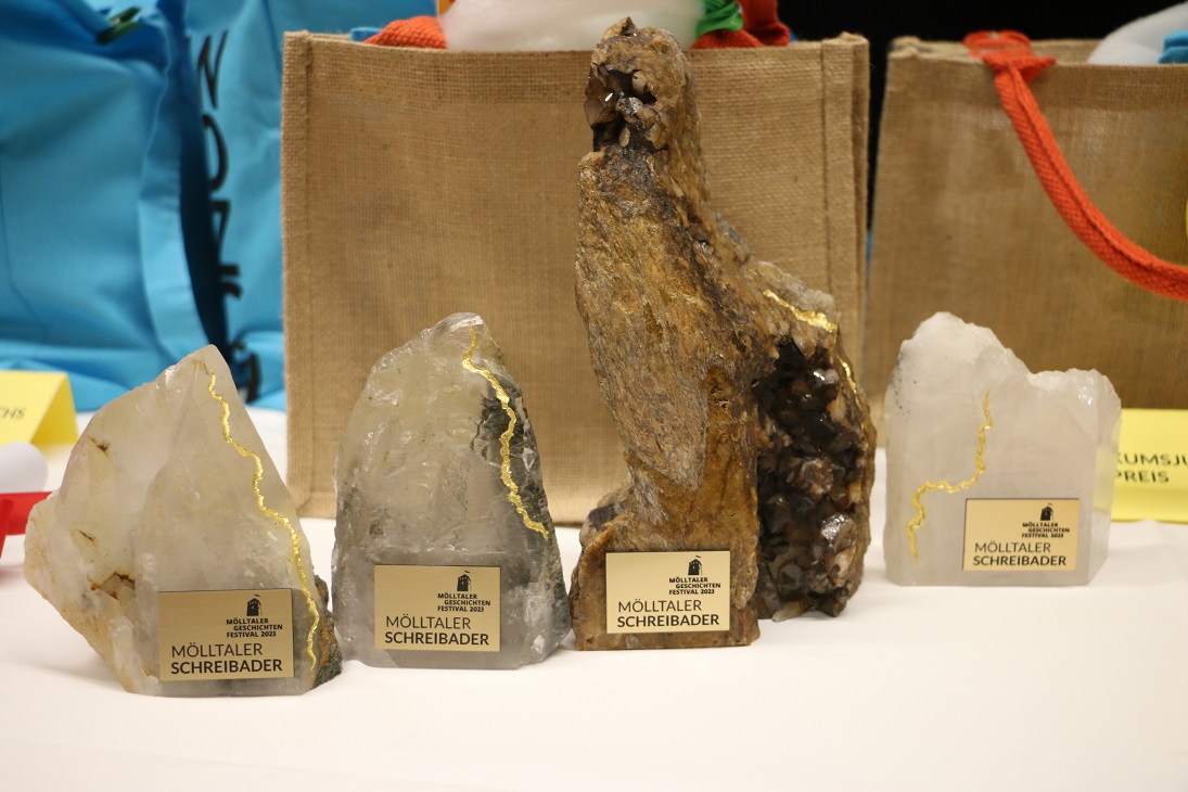 Die M&ouml;lltaler Schreibadern wurden in vier Kategorien vergeben.